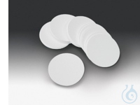 Glasfaserpads (Glasfaserfilter) für Feuchtebestimmer, d 90 mm VE 80 Stk. Glasfaserpads...