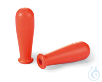 Saughilfe für Pipetten, 2 ml, Naturkautschuk, rot, 40 shore A