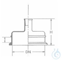 Planschliffdeckel - Couverclederodageplan - Lidflatflanges Nennw. DN =100mm 
Mittelhals = 29/32...