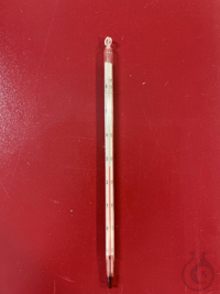 Chemische Thermometer -10/+50°C, 1/1°C Einschlussf. Chemische Thermometer Bereich -10/+50°C,...