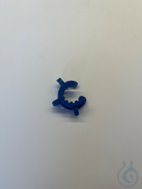 Keck NS-Schliffklammern aus Polyacetal, NS 19 blau
