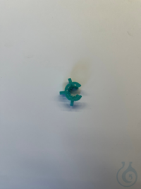 Keck NS-Schliffklammern aus Polyacetal, NS 10 grün