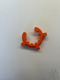 AKTION! SOLANGE VORRAT! AB LAGER! 
 
Keck NS-Schliffklammern aus Polyacetal, NS 34 orange