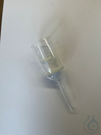 Glasfilternutsche, 35 mm Ø, 50 ml, Typ 3 D, Por. 2, plane Filterplatte Glasfilternutschen, Ø 35...