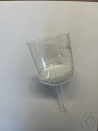 Glasfilternutsche, 35 mm Ø, 50 ml, Typ 3 D, Por. 3, plane Filterplatte Glasfilternutschen, Ø 35...