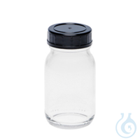 7Artikel ähnlich wie: Pulvis-Weithalsflaschen, rund, Vol. 30 ml Weissglas mit Deckel, Gewinde 32 mm...