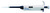 LHP2-V100 Variable Kolbenhubpipette, Volumen 100-1000 µl, autoklavierbar