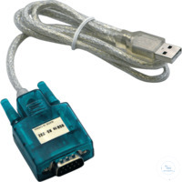 RS-232 Schnittstellenkabel nach USB (muss mit entsprechendem RS232 Kabel bestellt werden)
