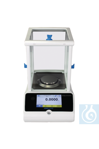 EAB 124e Analysenwaage (Equinox) externe Justage Eigenschaften: 
• Großer 125mm 800x480 Pixel...