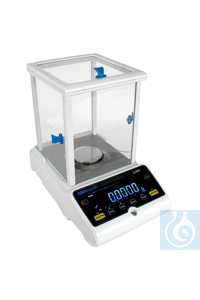 LAB 214i Analysenwaage Modellreihe: Luna Analysenwaagen 
Wägepaltte: 90mm Ø 
Kalibrierung: intern...