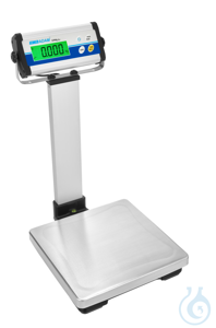 CPWplus 6P Plattformwaage 6kg/0,002kg, Hochanzeige Wägeplatte 300x300mm...
