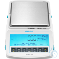 PBB 6001e Polaris Präzisionswaage Kapazität: 6000g Ablesbarkeit: 0.1g Größe Wägeplatte: 185x185mm