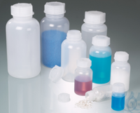 Fles WH ldpe 100 ml. m/dop, 1 ST