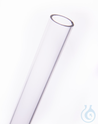 Glazen cilinder uit buis 8 x 1,5mm, Afname per 100. Lengte 400mm Uiteinden gevla Glazen cilinder...