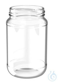 Twist-off monsterpot 370ml compleet met metalen sluiting. in dozen van 30 stuks