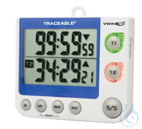 Digitaler Zwei-Kanal-Timer, Traceable, Zwei gleichzeitige Countdown-Funktionen: 99 Stunden, 59...