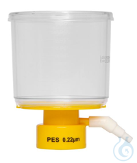 Filtertrichter, steril, PS, Volumen: 1000 ml, Porengröße: 0,45 µm, VE= 24 Stück, 60801031
