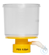 Filtertrichter, steril, PS, Volumen: 1000 ml, Porengröße: 0,22 µm, VE= 24 Stück, 60801032