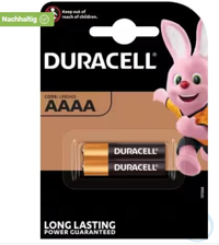 Batterien Specialty, AAAA Alkali, nicht wiederaufladbar, VE= 2 Stück, 60801045 Batterien...