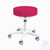 Hocker, IS 1999 S A0 F, Tec basic, mit Stoffbezug, hoher Polsterboden, Sitz gepolstert, Fußkreuz:...