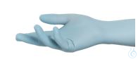 Handschuhe, duoSHIELD ICE Nitril, 240mm, Größe L/9, puderfrei, MP Kl. 1 (EU) 2017/745, Kat. III...