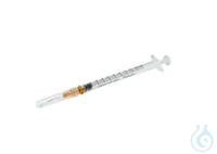 Spritze Ste Tuberculin, Terumo, 1,0ml, 25Gx5/8 - 0.5x16mm, steril, Nadelstärke: ca. 25g, VE= 100...