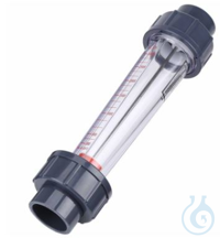 PVC-U Durchflussmessgerät Süsswasser 2fach Klebemuffe, 20mm, 50 - 500 l/h, 60802400