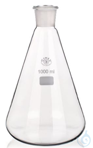 Erlenmeyerkolben mit Normschliff, 250 ml, 29/32, Autoklavierbar: Ja, VE= 10 Stück, 60802484...