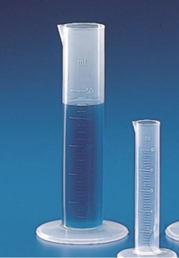 Messzylinder, PP, niedere Form, 100ml, zylindrisch, mit Graduierung, Promotionen ca. 25 mL,...