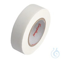 Beschriftungsband, Gewebeklebeband, Breite: 19 mm, Farbe: weiß, VE= 1 Rolle à 10 m, 60804230