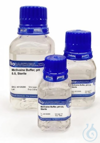 Mcllvaine Buffer, pH 5.5, steril, VE= 1 Liter, 60804703 Achtung diverse Zuschläge sind im Preis...
