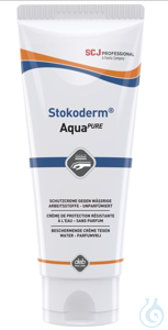Schutzcreme gegen wässrige Arbeitsstoffe, Stokoderm Aqua pure, unparfümiert, VE= 100 ml, 60804791