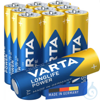 Batterien, VARTA Longlife Power, Alkali-Mangan Mignon AA, 1,5 V, VE= 10 Stück, 60804876