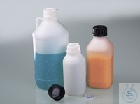 Flasche, 1000 ml, ohne Verschluss  UN-Flasche, 1000 ml, aus HDPE, transparent, ohne...