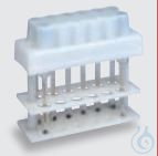 Butyrometerstativ aus PP für 12 Proben  Butyrometerstativ aus PP für 12 Proben, VE = 1 St., 665529