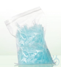 Pipettenspitzen Farbcode blau, 50 - 1000 µl, PCR, 500 St./Beutel, VE= 5000 St  Pipettenspitzen...