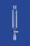 Tropftrichter 250ml ohne Druckausgleich, mit PTFE Küken, zylindrisch, NS29/32  Tropftrichter...