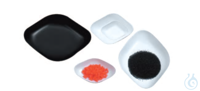 Wägeschalen, rauteförmig, PS, 100 ml  Wägeschalen, rautenförmig, PS, 100 ml, weiß, 119x90x19 mm,...