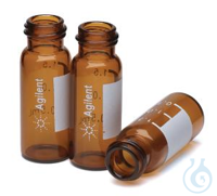 Vials 2 ml, mit Kappe grün, VE=100 St.  Vials 2 ml, mit Kappe grün, braune Probenflaschen, Septa...