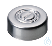 Bördelkappe, ND20, Alu, VE = 1000 Stück  Bördelkappe, ND20, Alu, Verschlussart: Crimp, VE = 1000...