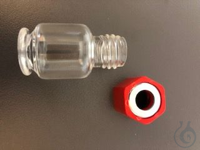 Schraubkappe, rot, Spezialgewinde  Headspace-Schraubkappe, offen, magnetisch, rot, Spezialgewinde...