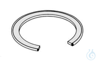 Planschliffdichtung, HWS, DN 150, Silikon/FEP ummantelt, nahtlos  Planschliffdichtung, HWS, DN...