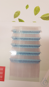 Pipettenspitze, 1000 µl, PCR, 5x96 St./StackPack, VE = 1920 St.  Pipettenspitze, 1000 µl, PCR...