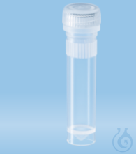 Mikro-Schraubröhre 2 ml, PP, steril, VE = 1000 ST  Mikro-Schraubröhre 2 ml, PP, mit Stehrand, mit...
