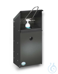 Desinfektionsspender f. die Wandmontage 423mm x 180mm x 150mm Händedesinfektionsstation, 423mm x...