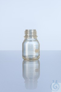 Laborflasche 2000 ml ohne Kappe und ohne Ring, klar, Eigenmarke, 676034