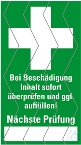 Sicherheitssiegel Erste Hilfe, 25x45 mm  Sicherheitssiegel Erste Hilfe, Sicherheitsfolie,...