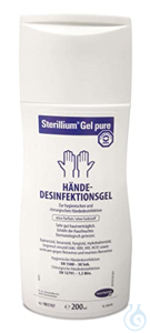 Händedesinfektions-Gel 200 ml  Sterillium Gel Pure: Hochwirksames Händedesinfektions-Gel...