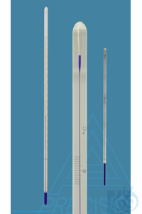 Thermometer Stabform ähnlich ASTM 23 C, weißbelegt, 18+28:0,2°C  Thermometer Stabform ähnlich...