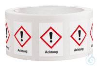 Gefahrensymbol ''Ausrufezeichen'', 500 Stk  Gefahrensymbol ''Ausrufezeichen'' GHS07, Signalwort:...